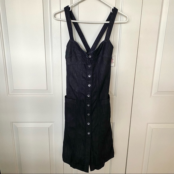 7 For All Mankind Denim Dress - Picture 1 of 5